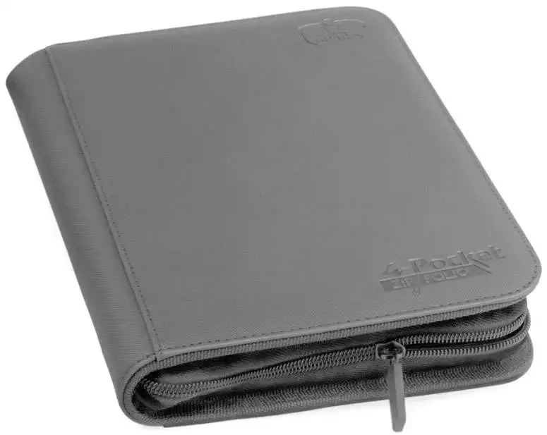 Zip Folio Xenoskin 4-Pocket Portfolio [Gray]