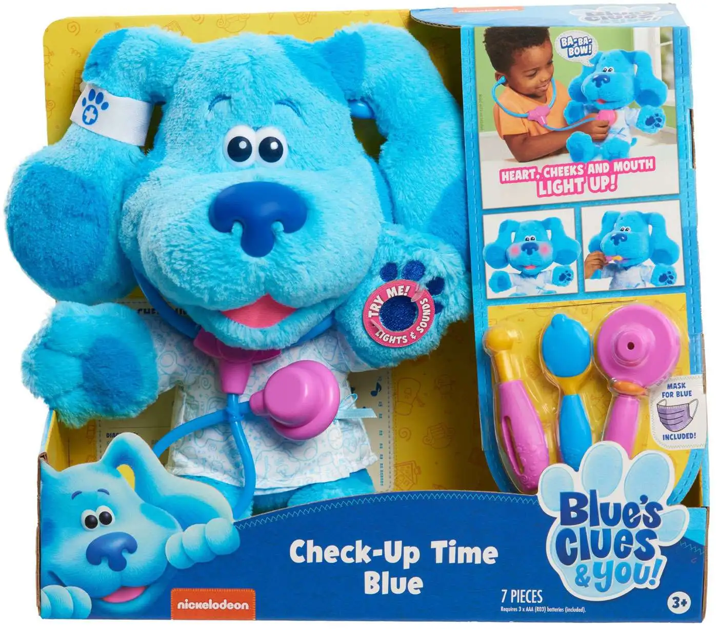 New Blues Clues Deluxe Water Squirter Set Bath Toy by Just Play