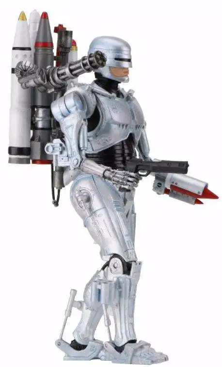 Figure NECA Personaggio Ultimate future robocop vs terminator 18 CM NUOVO 