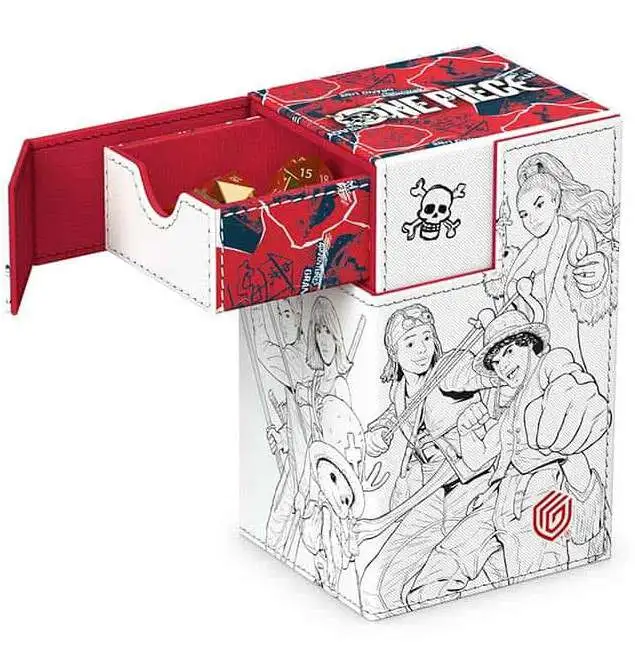 One Piece Trading Card Game Flip 'n Tray 80+ Xenoskin Sketch Deck Box (Pre-Order ships July)