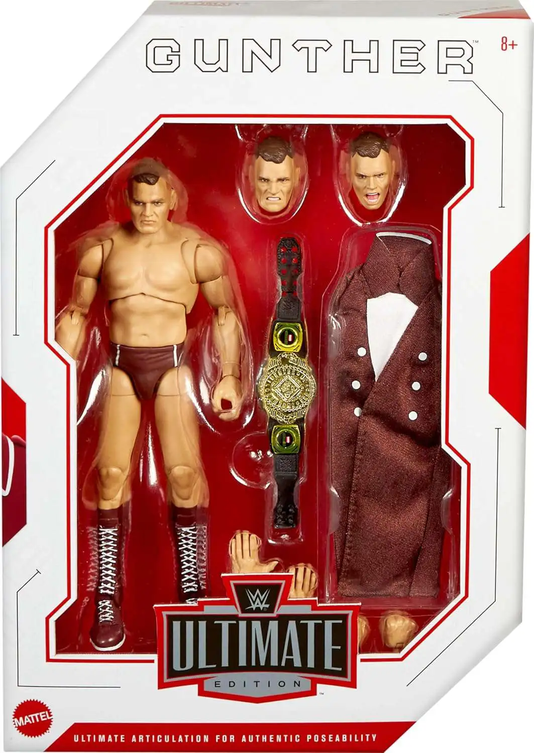 WWE Wrestling Ultimate Edition Gunther Action Figure