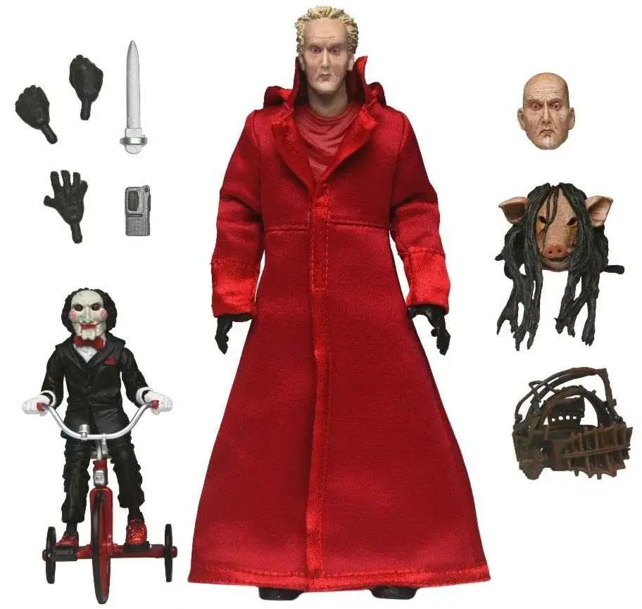 信頼 Killer Jigsaw Saw NECA 7 Red Version, Ultimate Figure Action SF・ファンタジー・ホラー