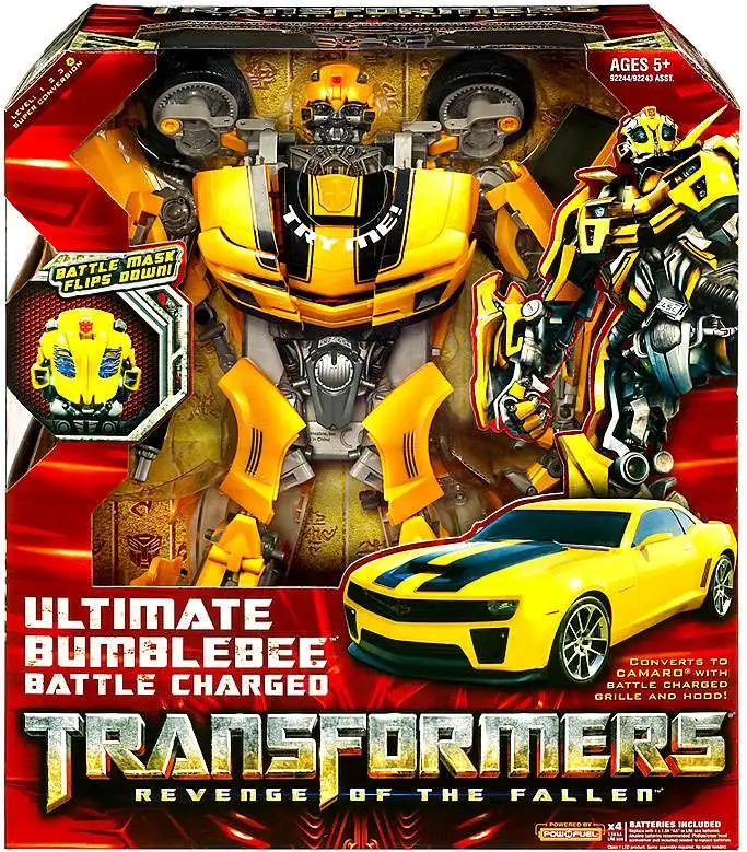 Transformers Revenge Of The Fallen Ultimate Bumblebee Action Figure Battle Charged Hasbro Toywiz
