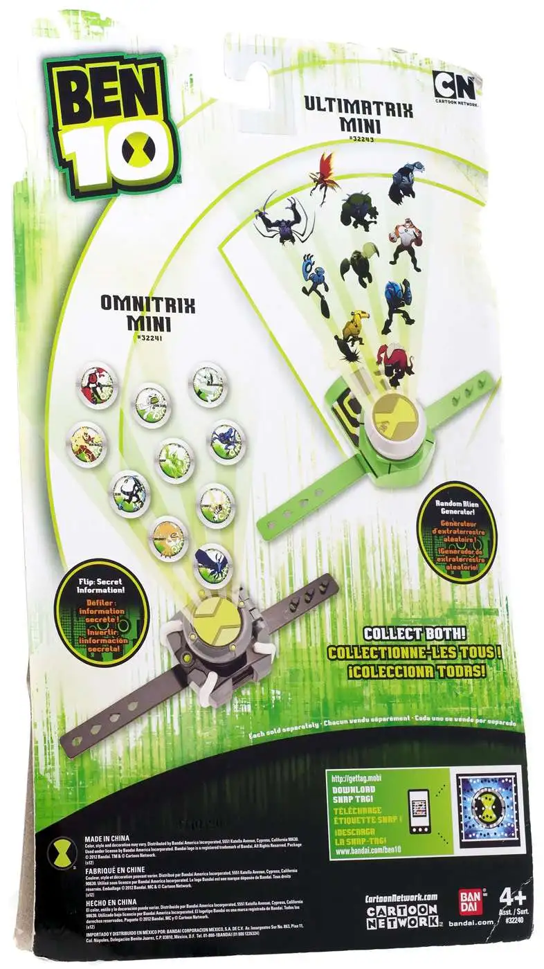 ben 10 omnitrix and ultimatrix