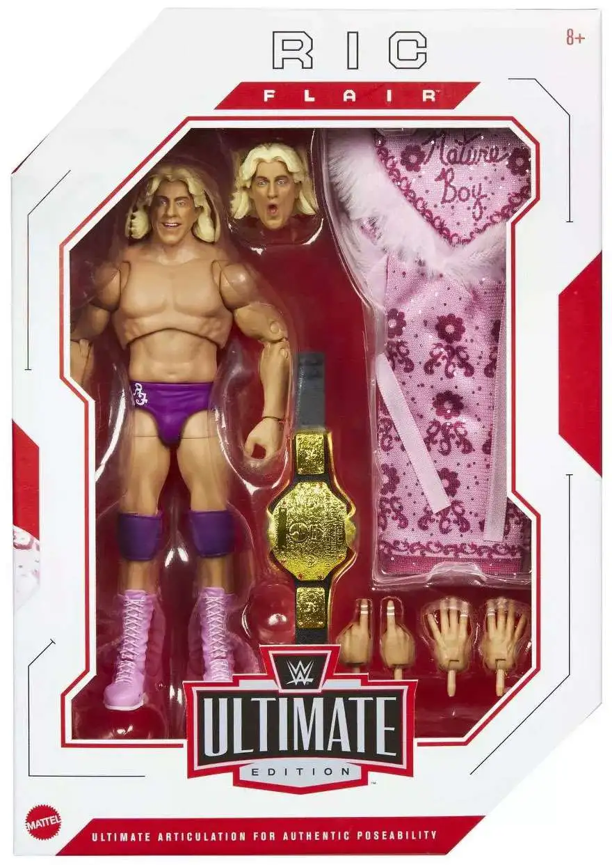 WWE Mattel Ric Flair Fan Central Exclusive Basic Series 2 Figure 