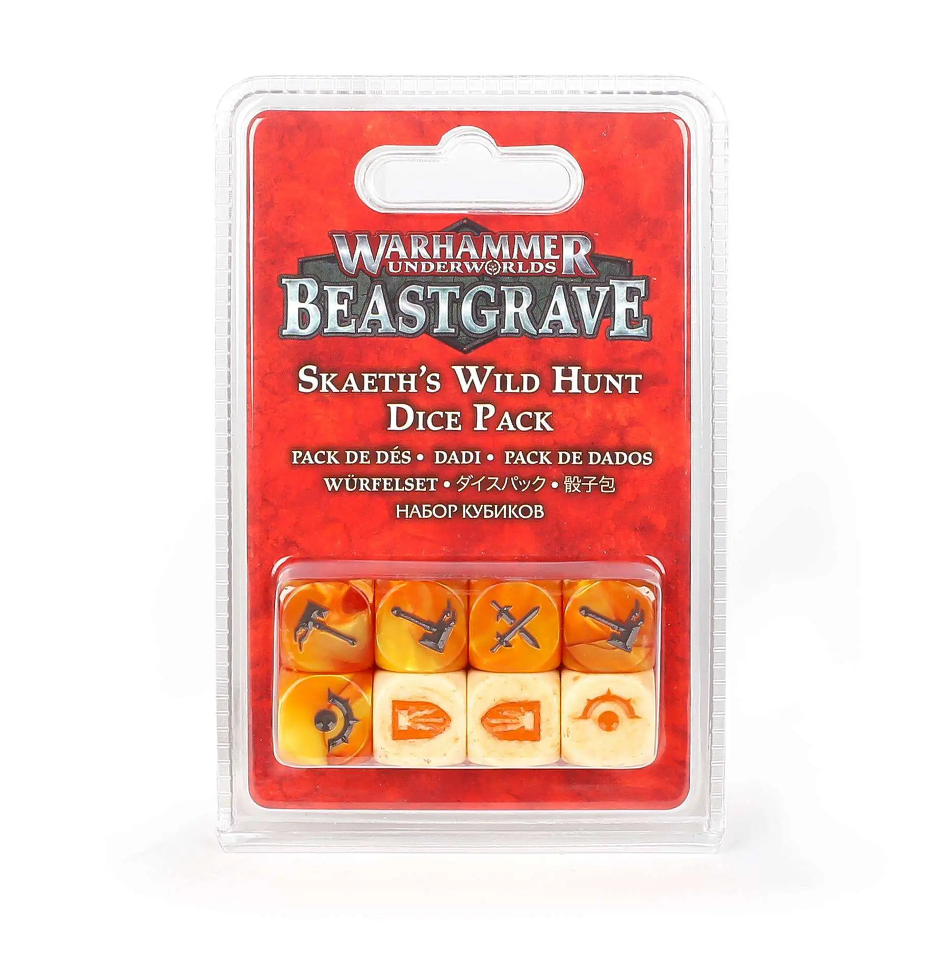 Warhammer Age of Sigmar Warhammer Underworlds: Beastgrave Skaeth's Wild Hunt Dice Pack