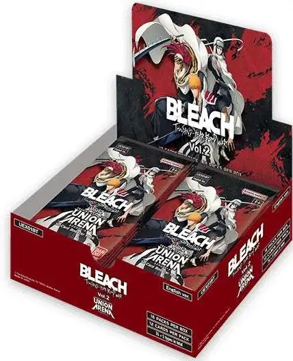 Union Arena TCG Bleach Thousand Year Blood War Volume 2 Booster Box UEX01BT [16 Packs]