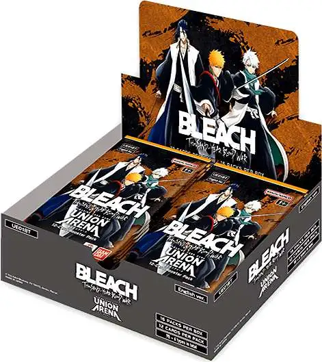 Union Arena TCG Bleach Thousand Year Blood War Volume 1 Booster Box UE01BT [16 Packs]