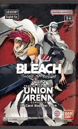 Union Arena TCG Bleach Thousand Year Blood War Volume 2 Booster Pack UEX01BT [12 Cards]