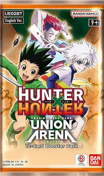 Union Arena TCG Hunter X Hunter Volume 1 Booster Pack UE02BT