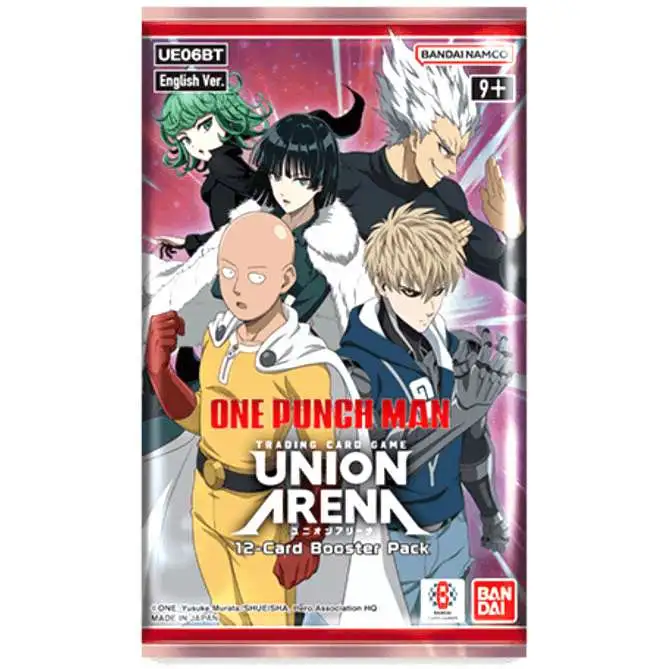 Union Arena TCG One Punch Man Volume 1 Booster Pack UE06BT [12 Cards]