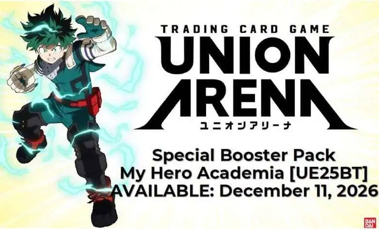 Union Arena Card Game My Hero Academia Special Booster Pack UE25BT