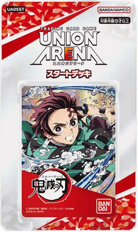 Union Arena TCG Demon Slayer Kimetsu no Yaiba Starter Deck UE05ST [50 Cards]