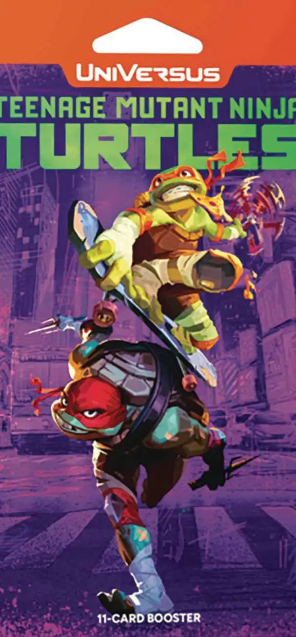 Universus CCG Teenage Mutant Ninja Turtles TMNT Booster Pack [11 Cards]