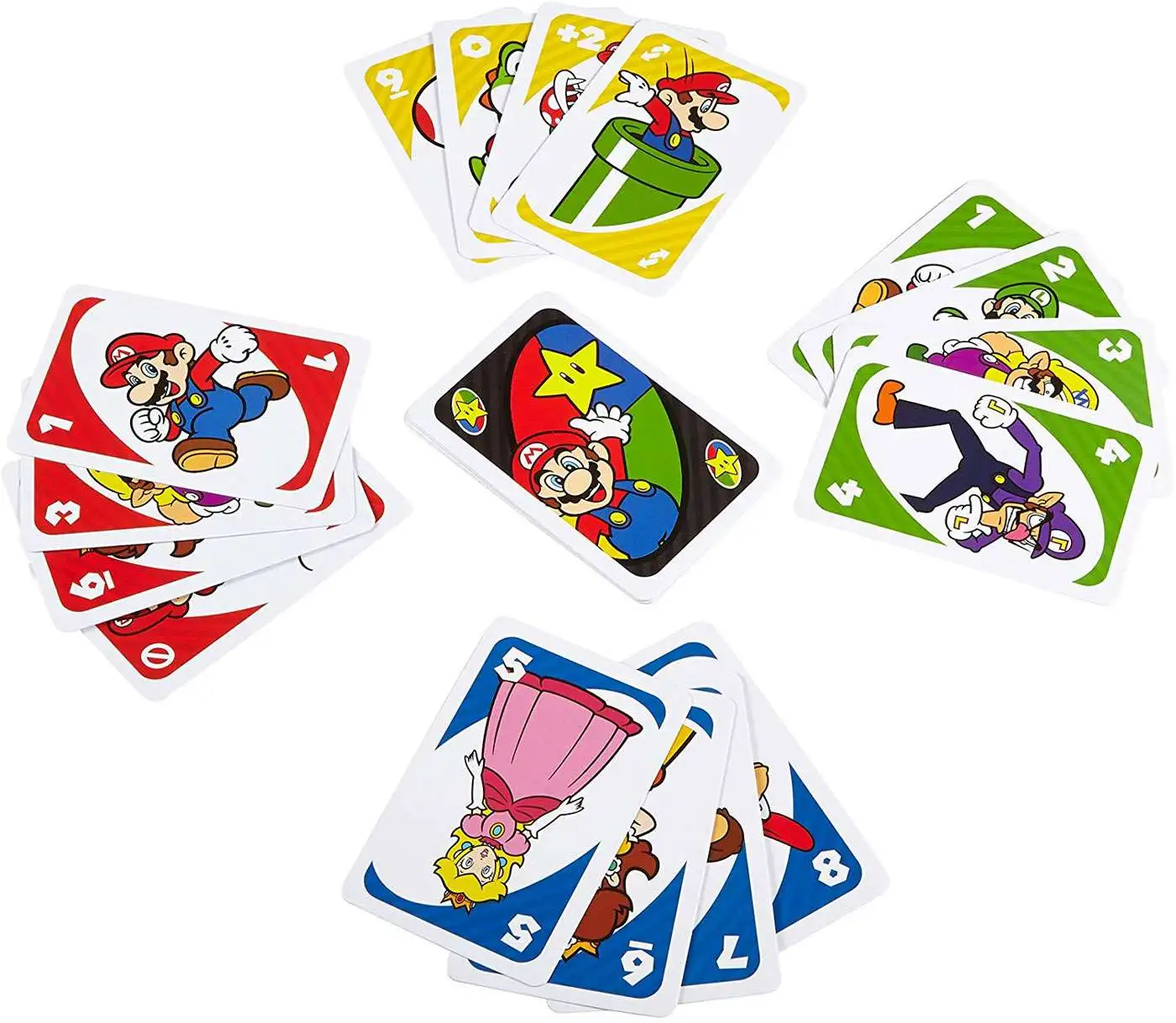 Uno Super Mario MATTEL Card Game from Japan 