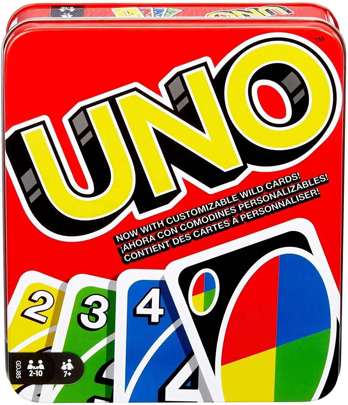 UNO Ryan's World Card Game for Kids with Colorful Images from