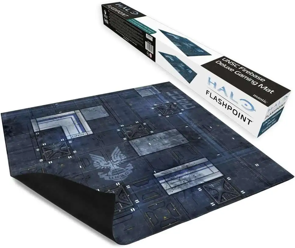 Halo: Flashpoint Tactical Miniatures Game UNSC Firebase Deluxe Gaming Mat