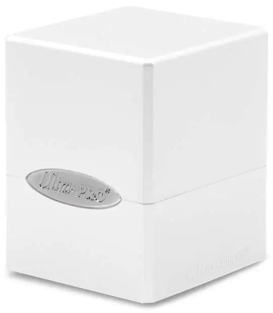 Ultra Pro Card Supplies Satin Cube Arctic White Deck Box