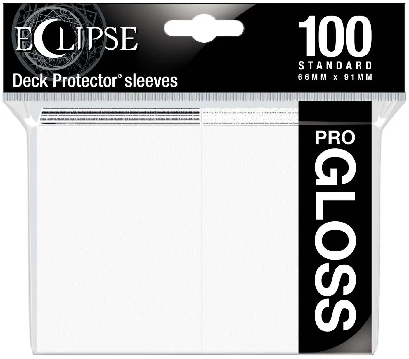 Ultra Pro Sleeves: Arctic White - Eclipse PRO-Matte, Small (60ct
