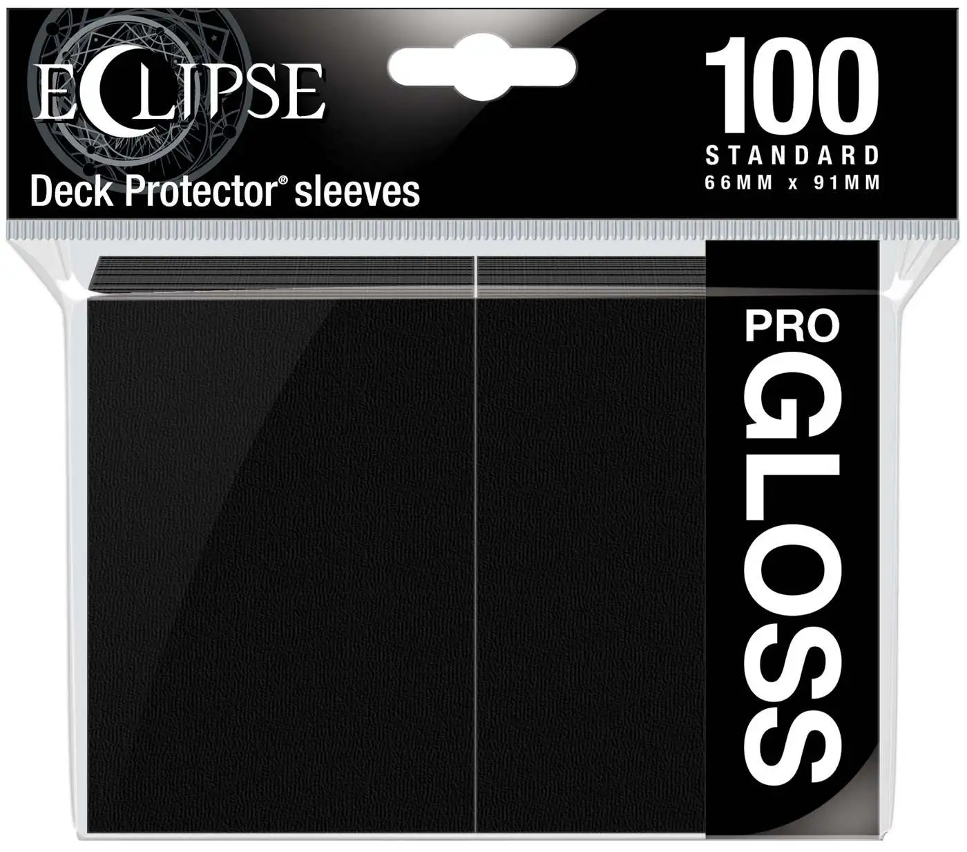 Ultra Pro 100 Deck Protector BLACK CARD SLEEVES for mtg Magic the Gathering game 