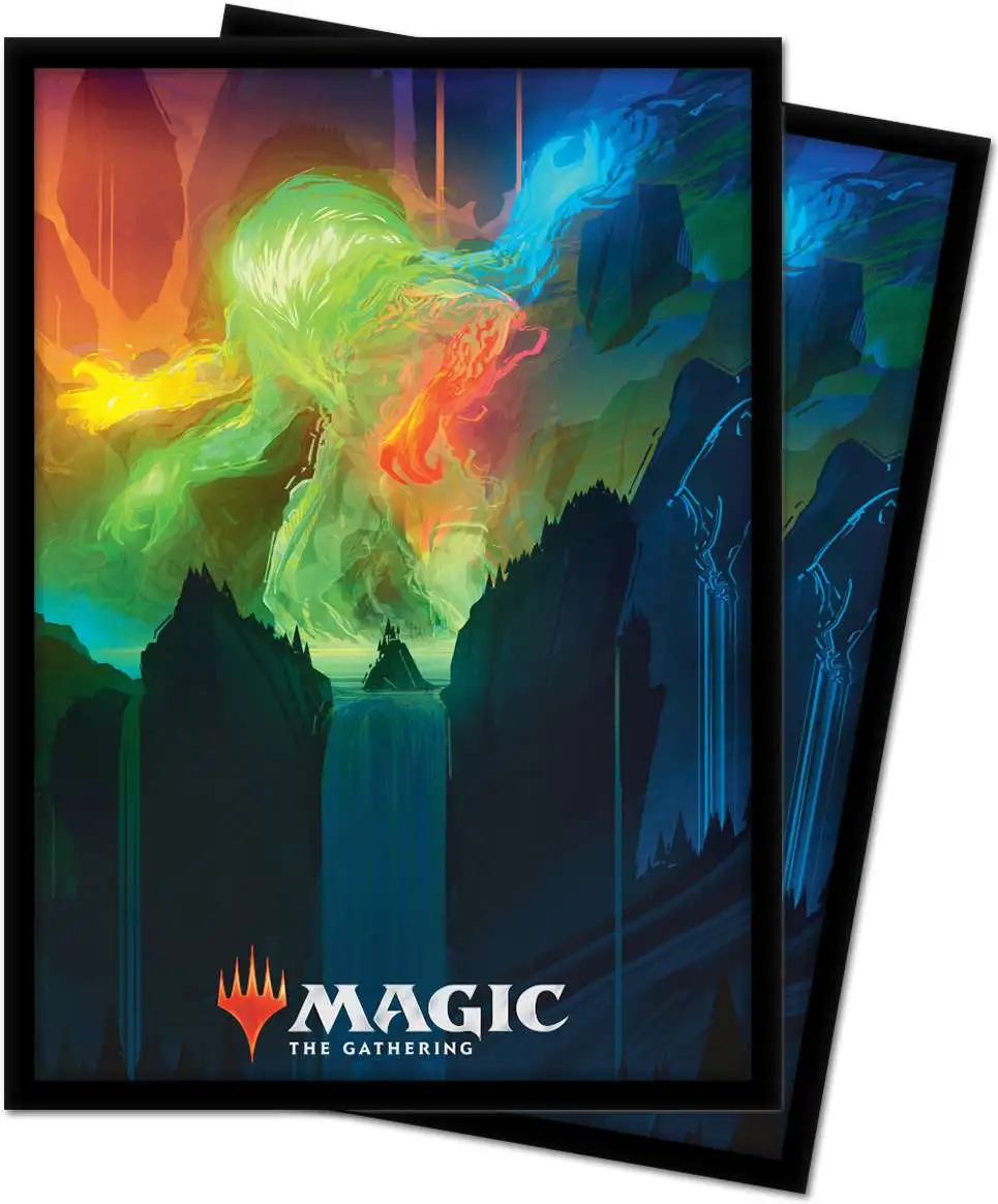 Ultra Pro MtG Trading Card Game Zendikar Rising Omnath, Locus of Creation Standard Card Sleeves [100 Count]