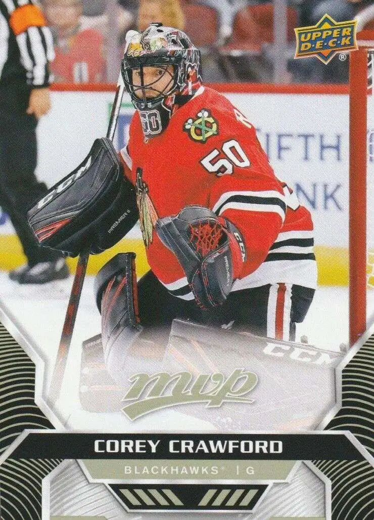 NHL Chicago Blackhawks 2020-21 MVP Hockey Base Corey Crawford #2