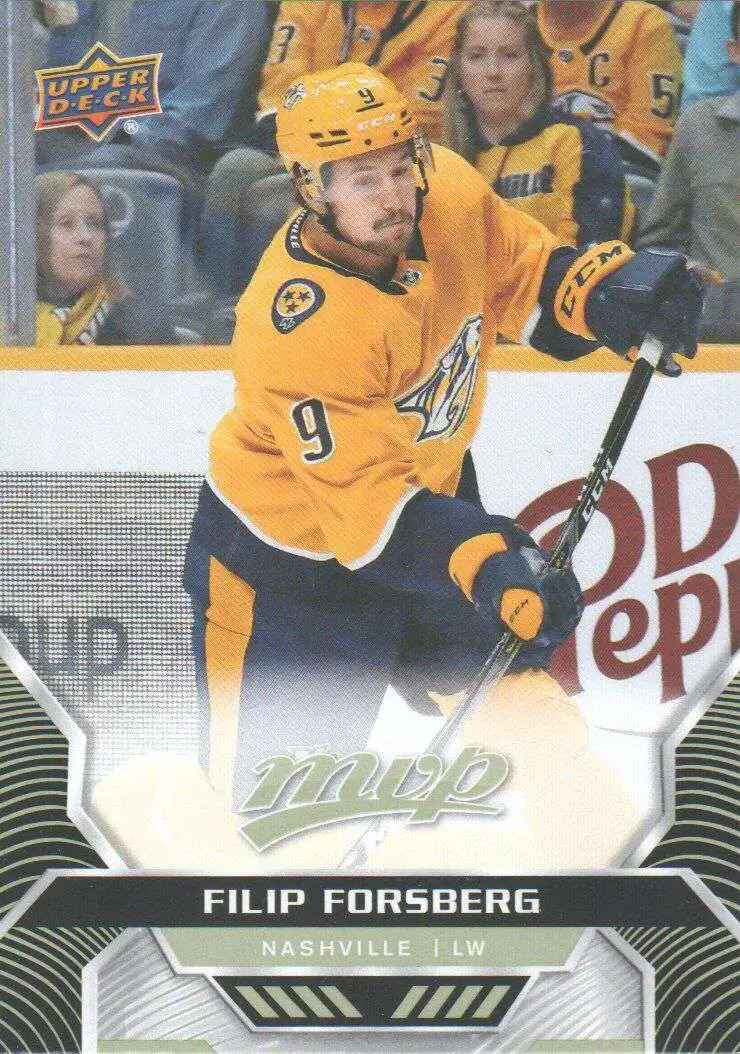 NHL Nashville Predators 2020-21 MVP Hockey Base Filip Forsberg #11