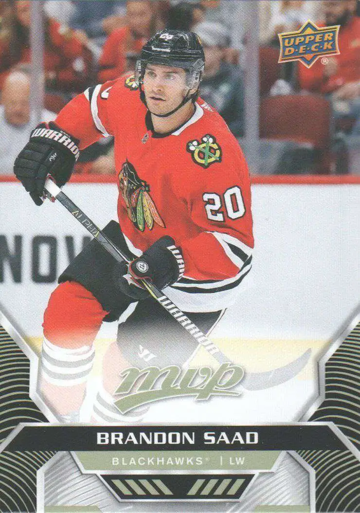 NHL Chicago Blackhawks 2020-21 MVP Hockey Base Brandon Saad #12