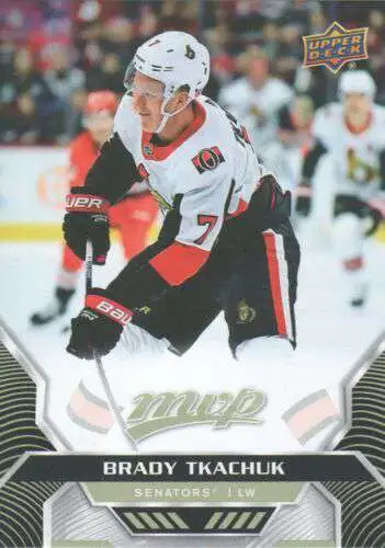NHL Ottawa Senators 2020-21 MVP Hockey Base Brady Tkachuk #48