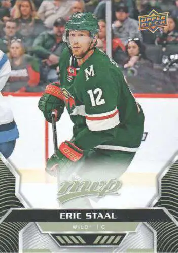 NHL Minnesota Wild 2020-21 MVP Hockey Base Eric Staal #49