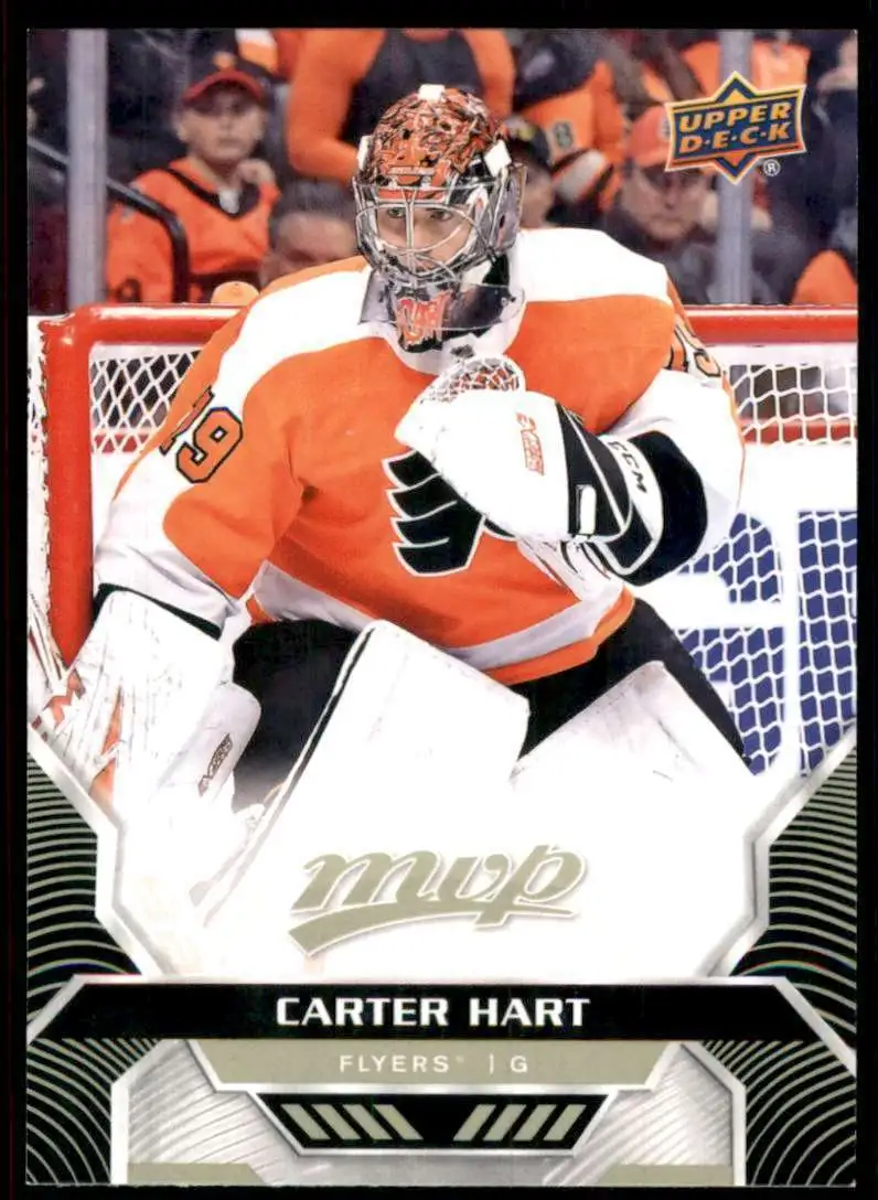 NHL Philadelphia Flyers 2020-21 MVP Hockey Base Carter Hart #62