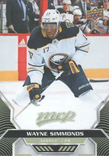 NHL Buffalo Sabres 2020-21 MVP Hockey Base Wayne Simmonds #72