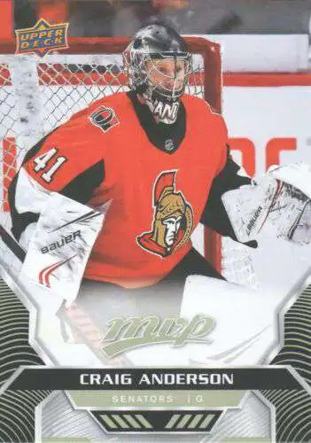 NHL Ottawa Senators 2020-21 MVP Hockey Base Craig Anderson #82