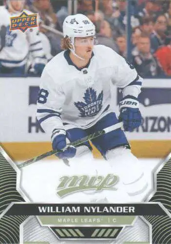 NHL Toronto Maple Leafs 2020-21 MVP Hockey Base William Nylander #124