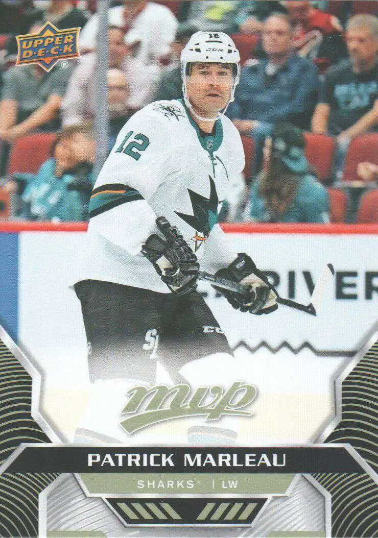 NHL San Jose Sharks 2020-21 MVP Hockey Base Patrick Marleau #125