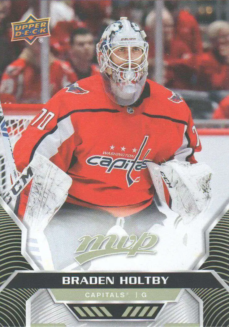 NHL Washington Capitals 2020-21 MVP Hockey Base Braden Holtby #144