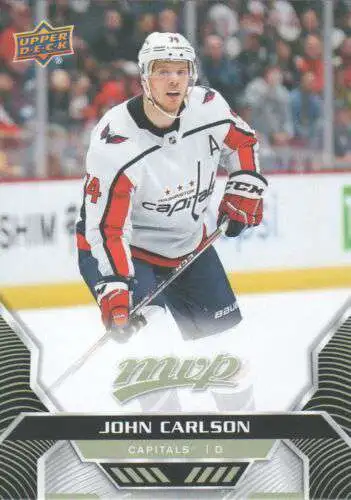 NHL Washington Capitals 2020-21 MVP Hockey Base John Carlson #183