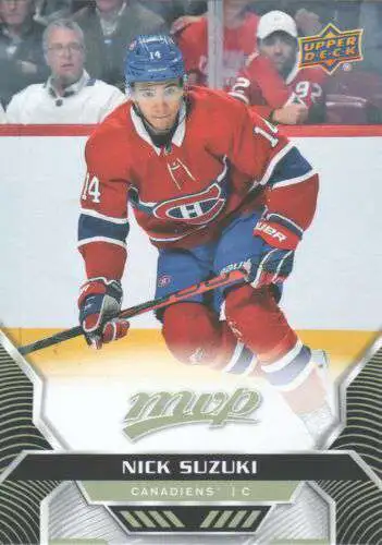 NHL Montreal Canadiens 2020-21 MVP Hockey Base Nick Suzuki #185