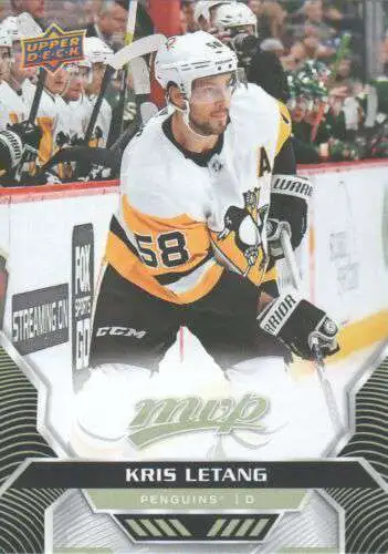 NHL Pittsburgh Penguins 2020-21 MVP Hockey Base Kris Letang #191