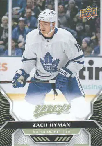 NHL Toronto Maple Leafs 2020-21 MVP Hockey Base Zach Hyman #196