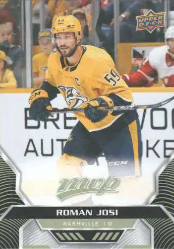 NHL Nashville Predators 2020-21 MVP Hockey Base Roman Josi #197