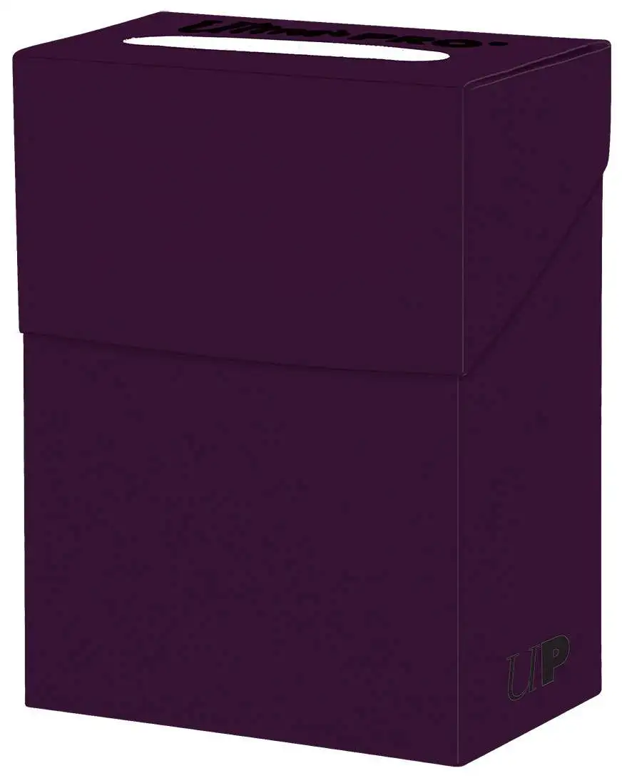 Ultra Pro Card Supplies Plum Deck Box