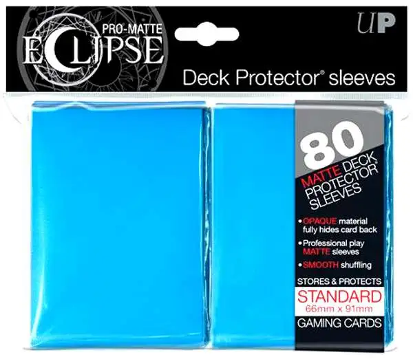 60 ULTRA PRO ECLIPSE SKY BLUE SMALL Size PRO-MATTE DECK PROTECTOR Card Sleeves 