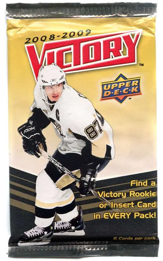 NHL Upper Deck 2008-09 Victory Hockey Trading Card Pack [6 Cards]