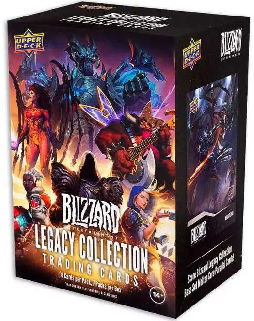 Blizzard Entertainment Legacy Collection Trading Card BLASTER Box [7 Packs]