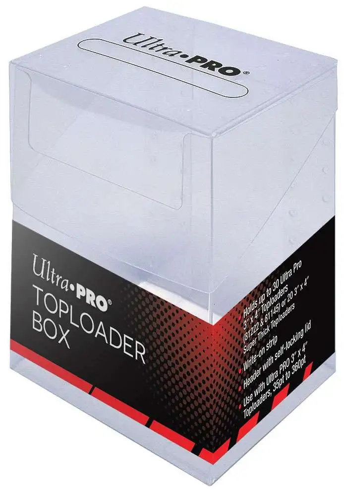 Ultra Pro Card Supplies Toploader Box - ToyWiz
