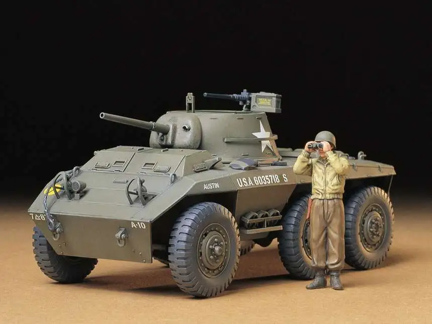 Tamiya USA Military Miniature US M8 Light Truck Greyhound Model Kit (Pre-Order ships September)