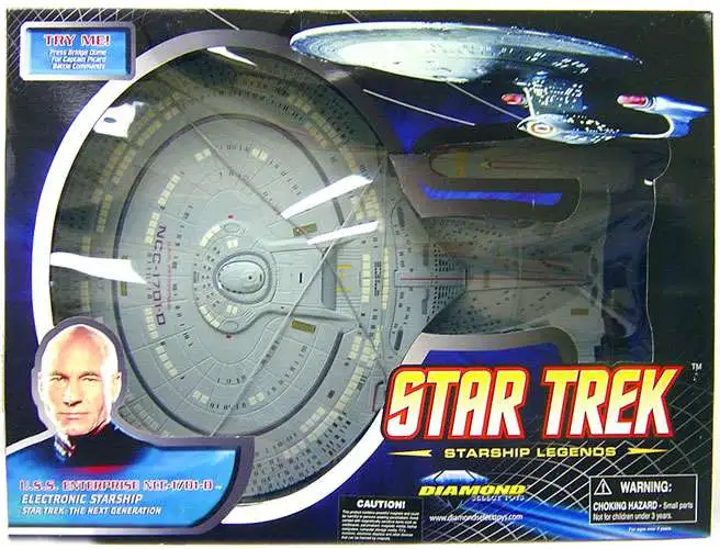 Star Trek: The Next Generation U.S.S. Enterprise NCC-1701-D Electronic Starship