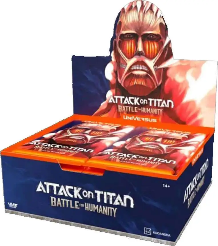 UniversusCCGAttackonTitanBattleforHumanityBoosterBox[24Packs]