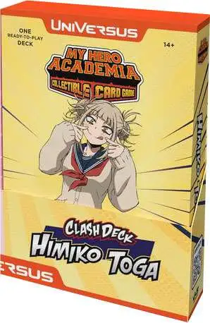 My Hero Academia Collectible Card Game Series 6 Jet Burn Himiko Toga Clash  Deck (Pre-Order ships November)